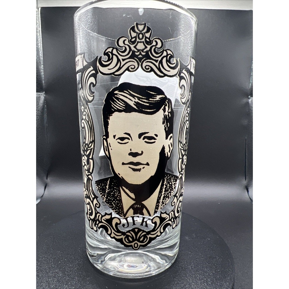 Vintage President John F Kennedy Inaugural‎ Address Drinking Glass 1960